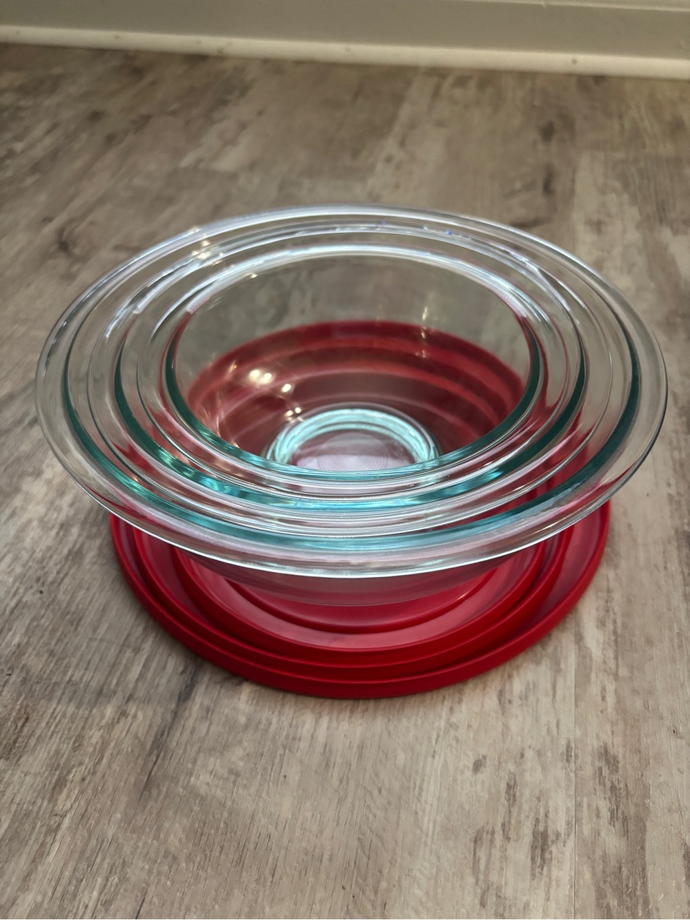 pyrex bowl set